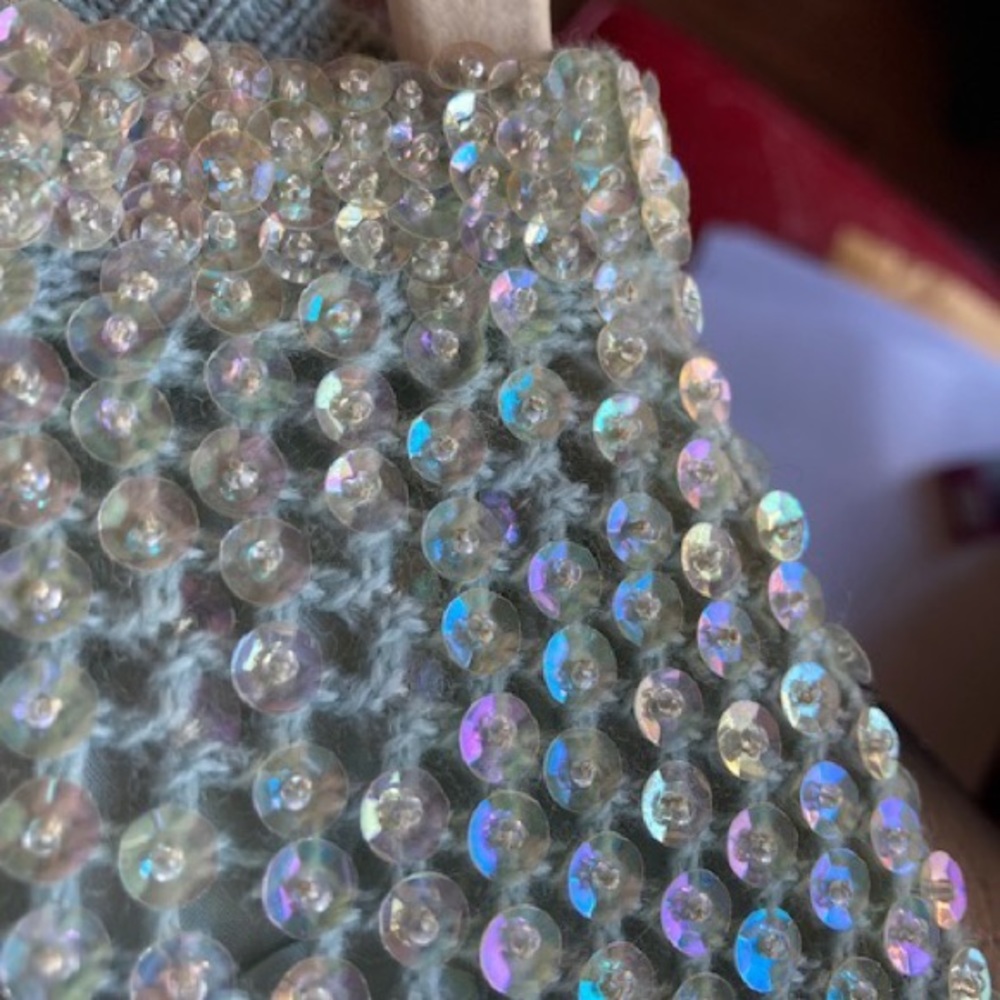 Vintage Lined Sequined Jacket - image 3